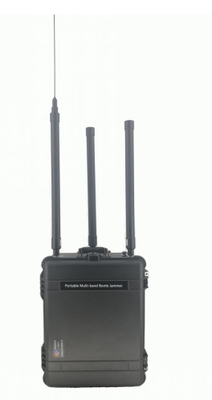 Máy gây nhiễu bom di động 300W 2G-3G-CDMA800 / GSM900MHz, DCS1800 / CDMA1900MHz / 4G-TLE